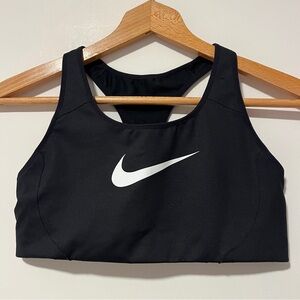 Nike Women's Black and White Sports Bra